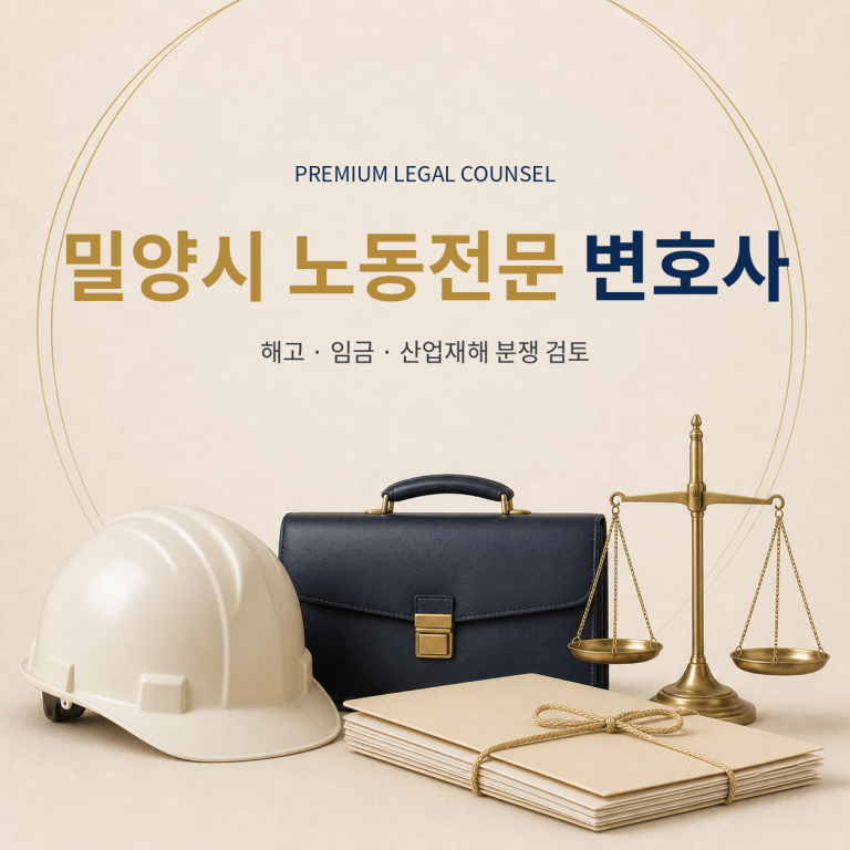 밀양시 노동전문 변호사
